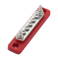 5 Single Bus Bar -MAX 48V 100A- EL-HX1008-R- ELESL
